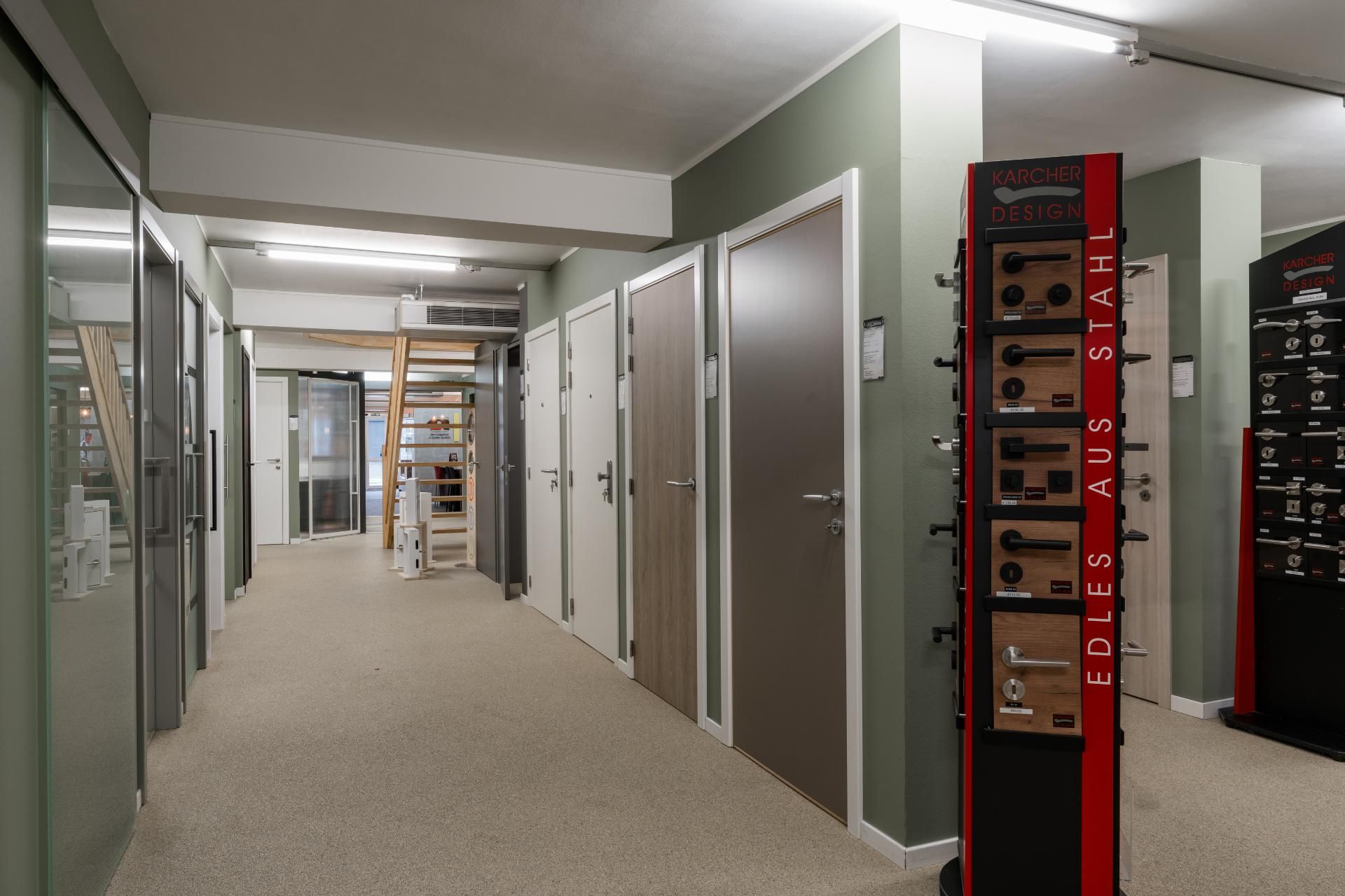 Showroom Binnendeuren Verschillende Stijlen